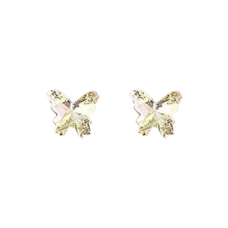 Welcome To The Treasure Alloy Zircon Stud Earrings Unisex-4