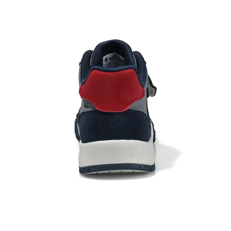 BIG WASP Slip Resistant Anti Kick Abrasion Resistant Mid Top Kids' Skateboarding Shoes Kids'-18