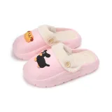 1906-3 Pink, Dachshund Waterproof Insulated Shoes