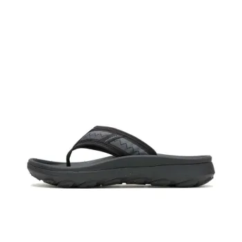 MERRELL Hut Ultra Abrasion-Resistant Slip-Resistant Flip Flops Men's Black