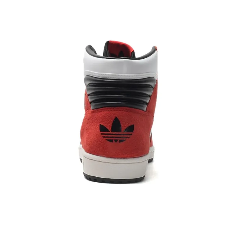 Adidas Originals PRO CONFERENCE HI Anti-Slip Wear-Resistant High-Top Skateboard Shoes Unisex Red-3