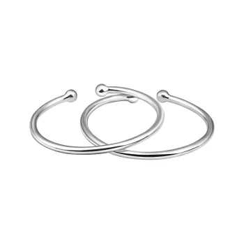 LAOYINJIANG S999 Fine Silver Sterling Silver Bracelets Kids'