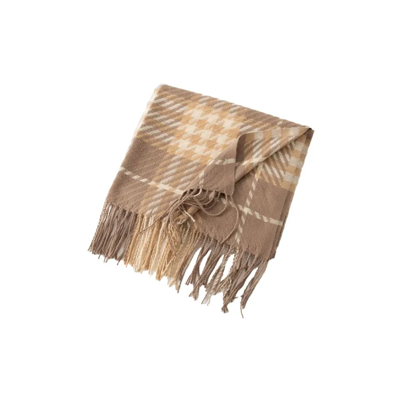 ASTAR HADES Wool Knit Scarves Unisex Multicolor-7
