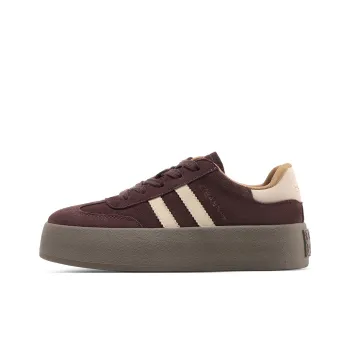 C°BANNER Low Top Skateboard Shoes Women's Coffee