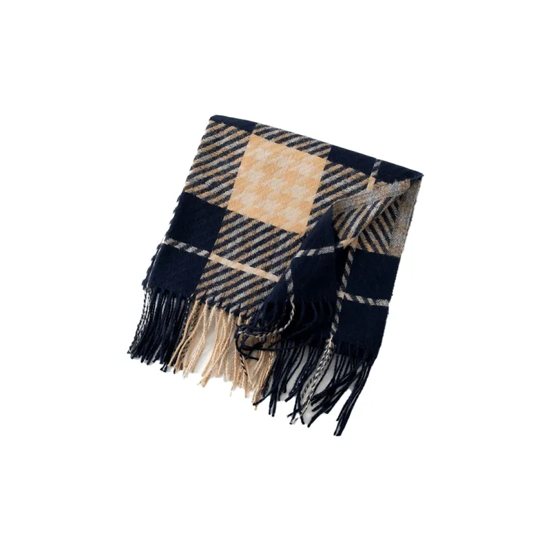 ASTAR HADES Wool Knit Scarves Unisex Multicolor-8