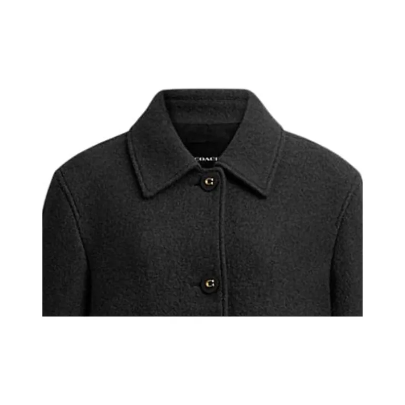 COACH Coats Women's Black-4