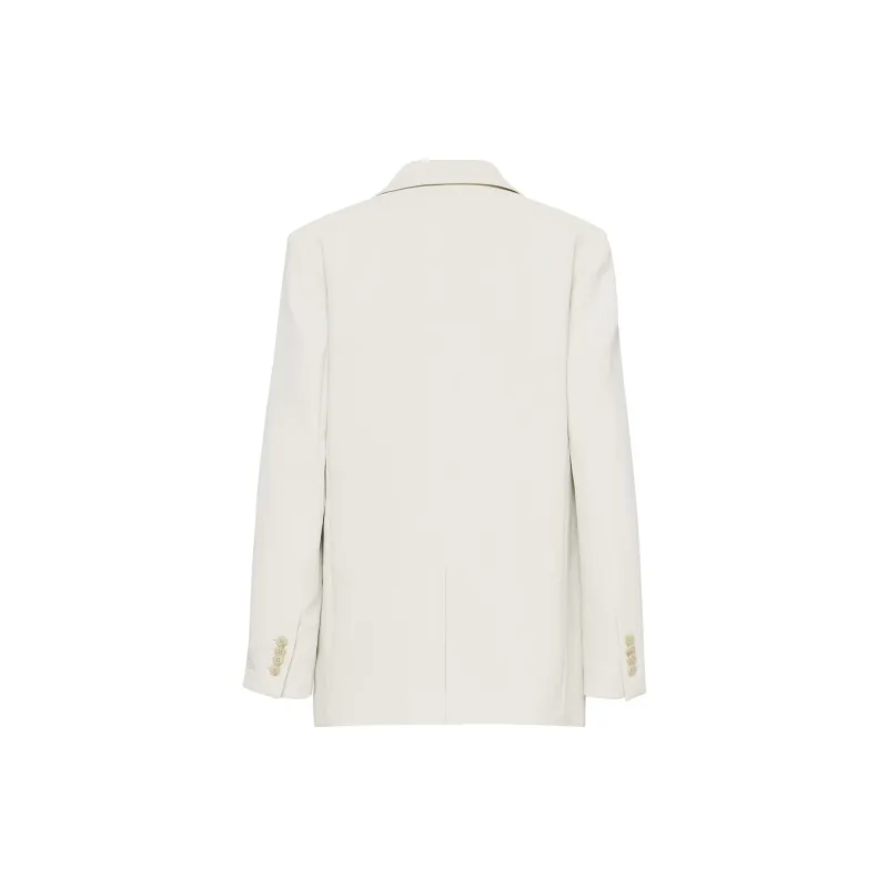 ARITZIA Wilfred New Generation Blazer Business Suit Women's Matte Pearl/Matte Pearl-1