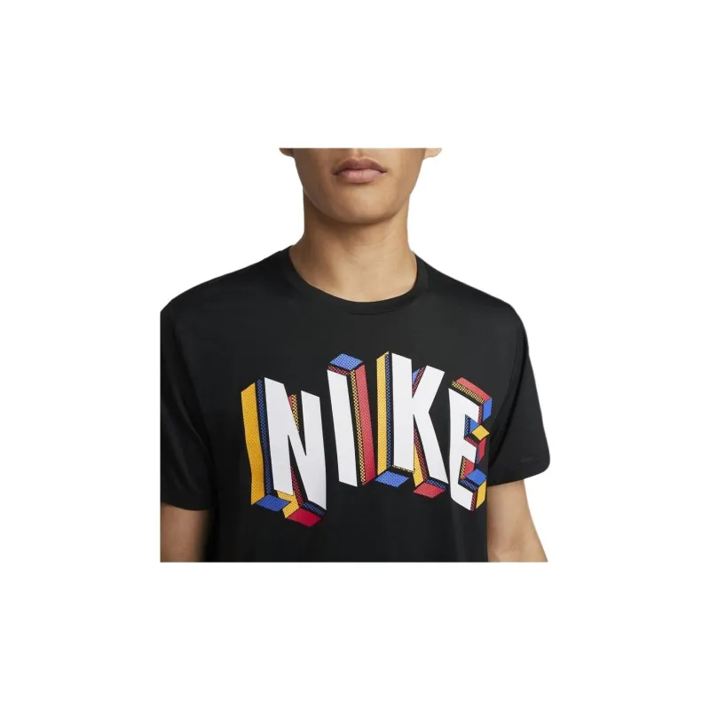 Nike Dri Fit T Shirts Men Black-3