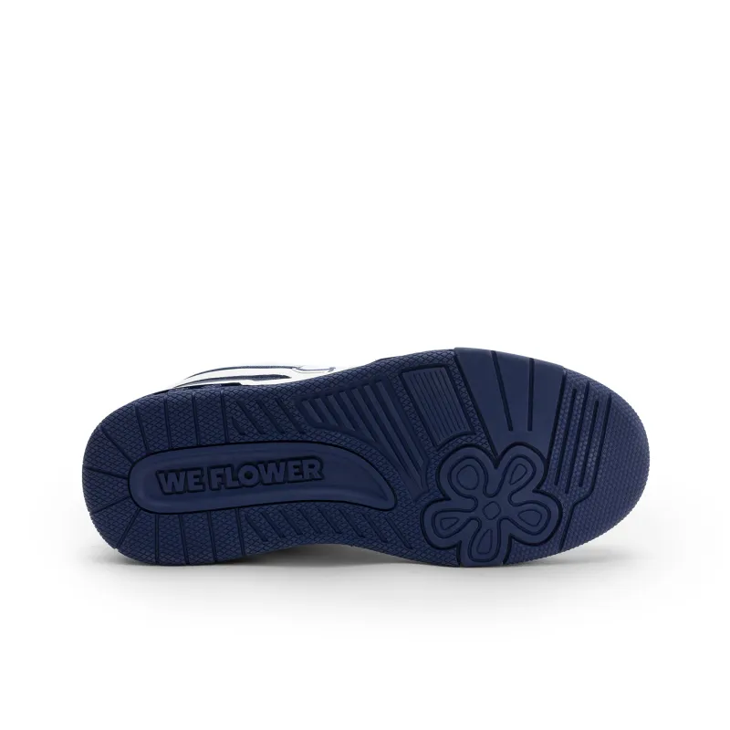 WE FLOWER Little Flower Shoes X Artist Collaboration Collection Low Top Summer Skateboard Shoes Unisex American Blue-5