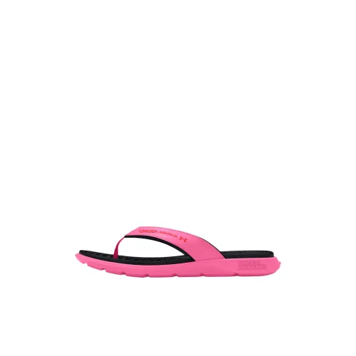Under Armour Ignite Pro Anti-Slip Wear-Resistant Kids' Slippers Pink Black Kids'