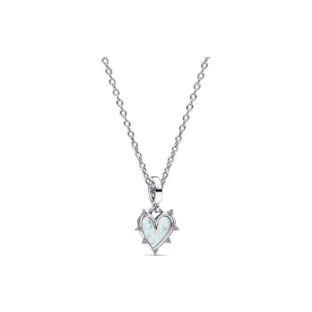 Pandora Cubic Zirconia Necklaces Women's Silver
