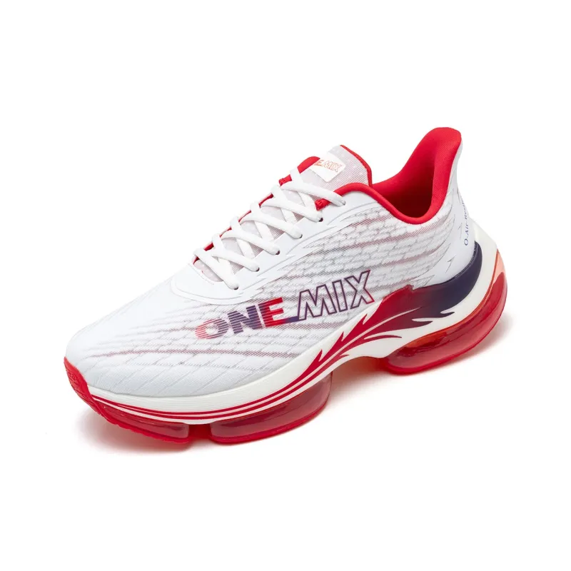 ONEMIX Fire Phoenix Running Shoes Unisex Phoenix White Red-5