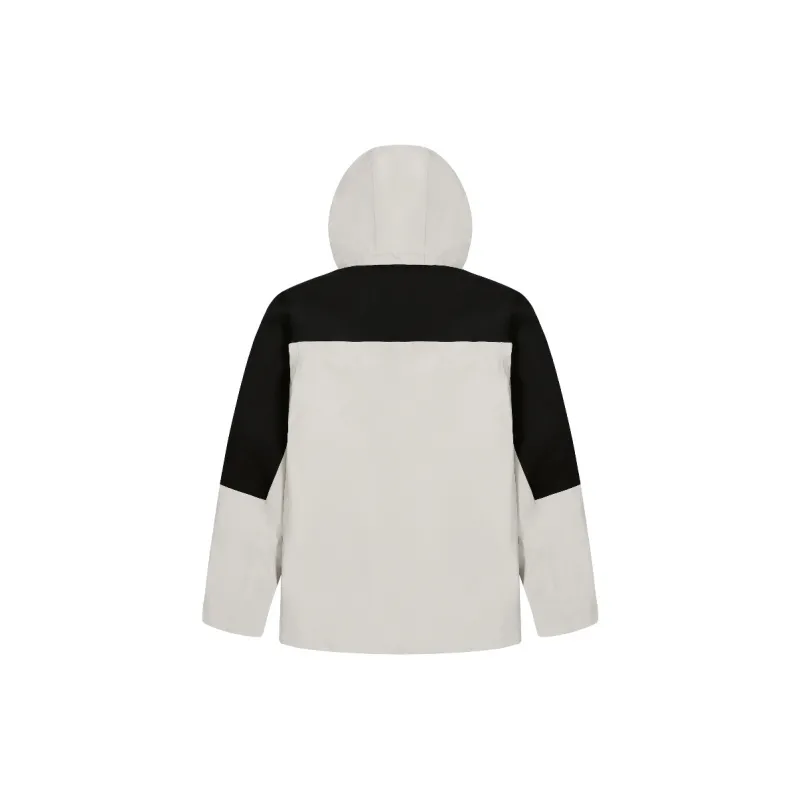 CAMEL All weather Water Resistant Windproof Breathable Warm Windbreaker Jacket Unisex White Black-4