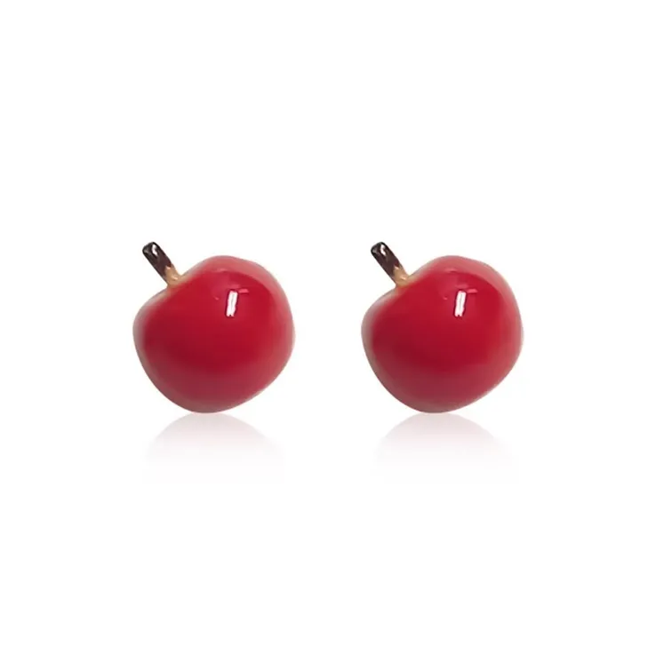 ROGA Resin Stud Earrings Women's-3