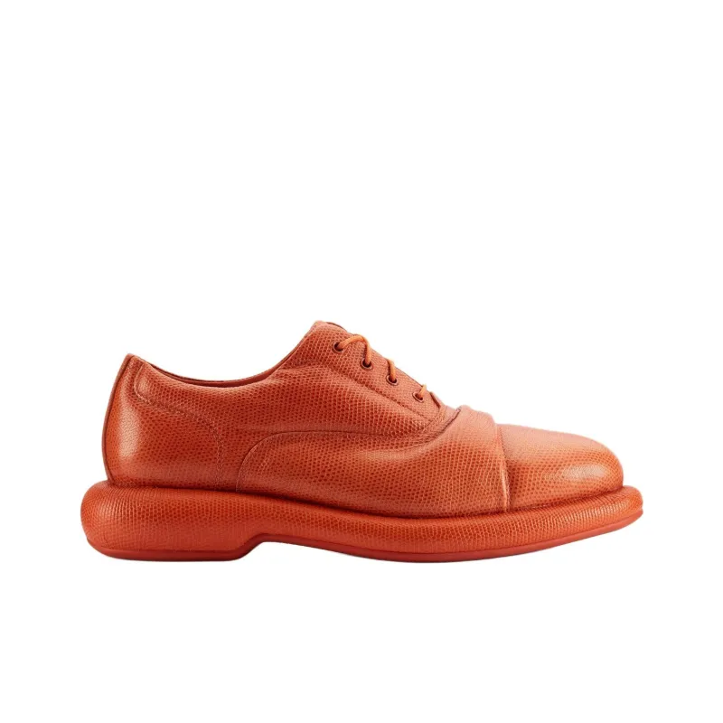 Martine Rose x Clarks Oxford 1 Casual Single Shoes 3.5cm Women's Orange-1