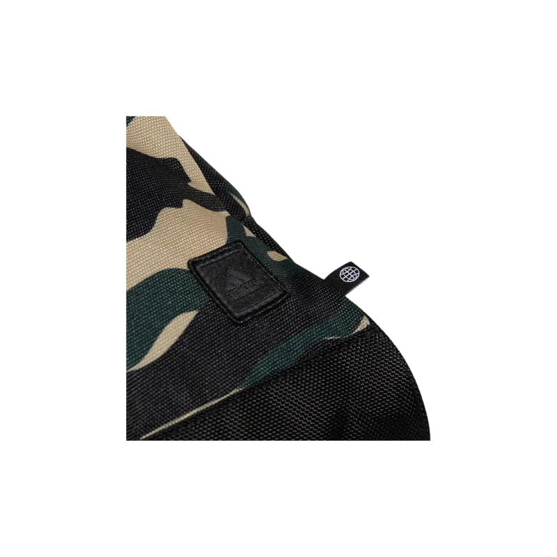 Adidas Recycled Polyester Handbag Shoulder Bag Crossbody Bag Gym Bag Large Size Men's Hemp/Dark Green/Carbon Black-4