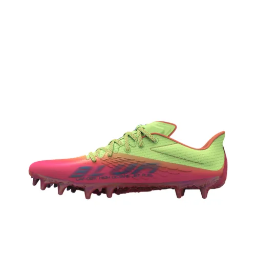 Under Armour Blur Smoke Anti-Slip Wear-Resistant Low-Top Training Shoes Unisex Green Pink