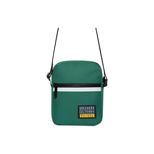 Skechers Fabric Shoulder Bag Regular Unisex Leaf Green