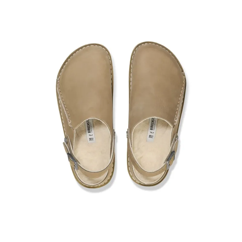 Birkenstock Lutry Premium Low Top Casual Shoes Unisex Taupe Regular-3