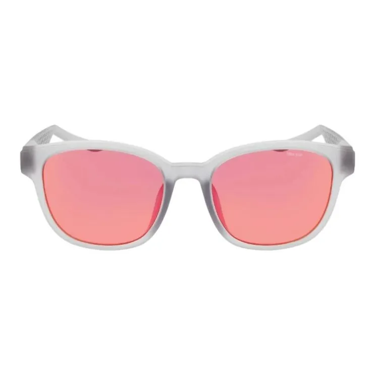 Nike Bio Based Injection Molded Square Sunglasses Unisex White-1