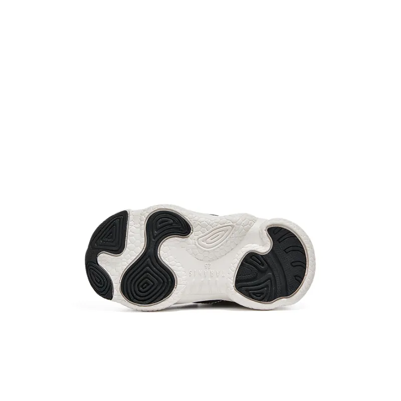 TARANIS Durable Warm Kids Lifestyle Shoes Black White Children Aged 3 7 Years Old-4