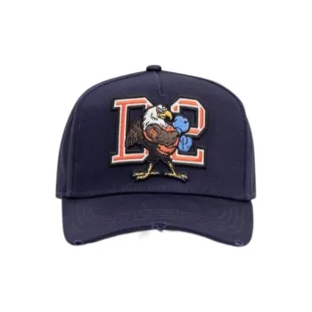 DSQUARED 2 Logo Patch Distressed Baseball Cap