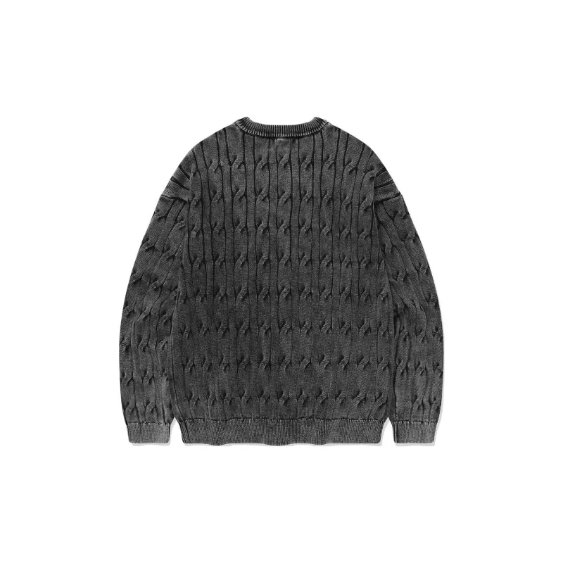COVERNAT FW24 Knitwear Unisex Charcoal-1