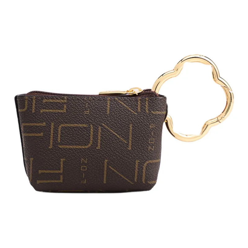 FION Artificial Leather Handbag, Shoulder Bag Tubas Women's Coffee & Camel-4