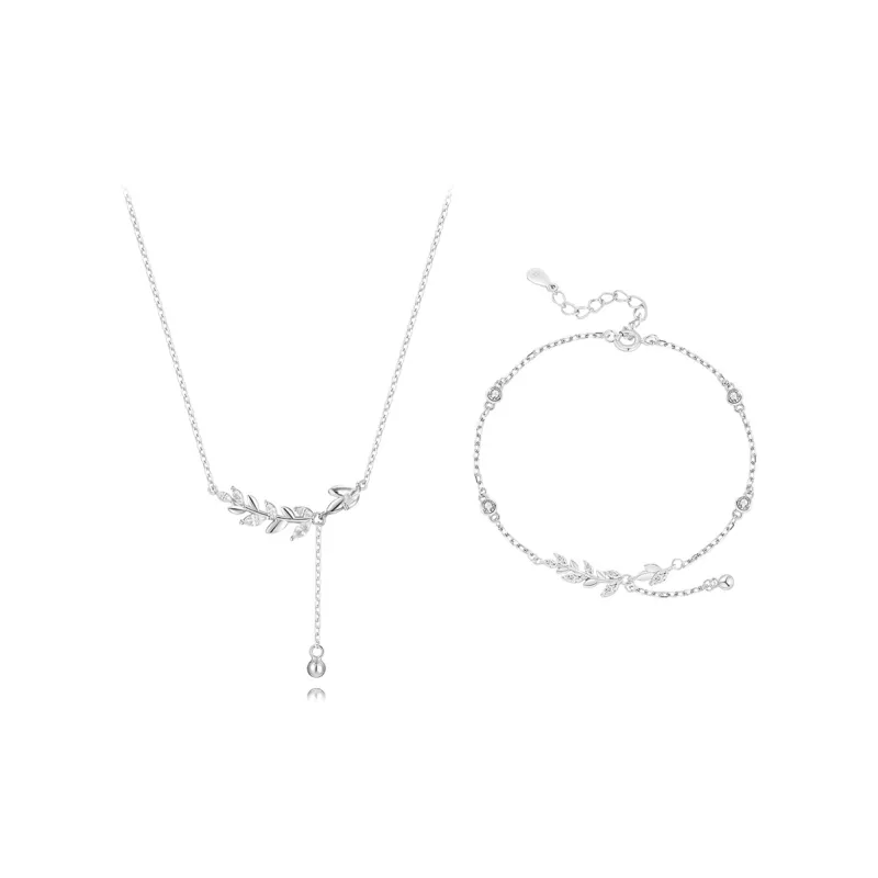 Muyan Alloy Wheat Ear Peaceful Set Women's-4