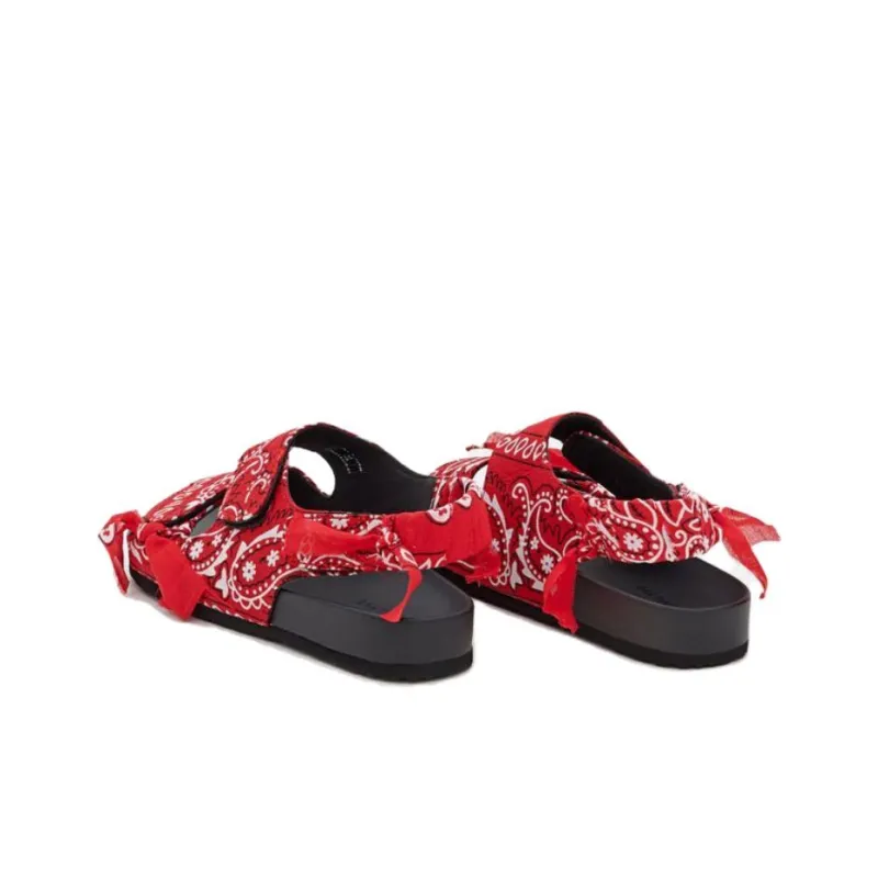 Arizona Love Bandana-print Flat Sandals-2