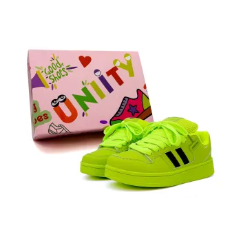 UNIITY Platform Niche Puffy Shoes Abrasion Resistant Low Top Skateboard Shoes Women's Box Included