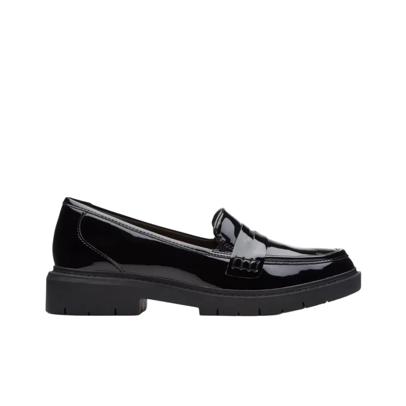 Clarks Westlynn Ayla Loafers 4cm Women's Black-1