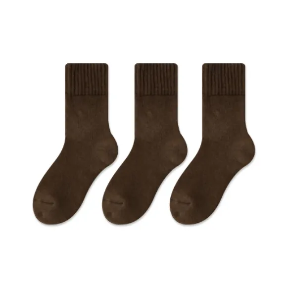 Caramella Mid Calf Socks Women's Combo Set-4