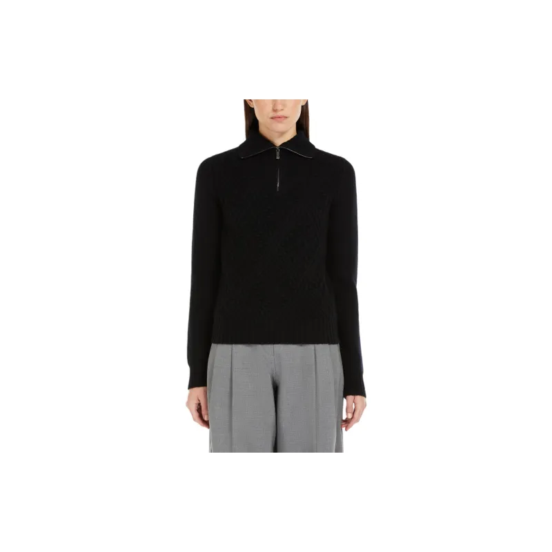 MaxMara Studio FW24 Sweater Women's Black-1