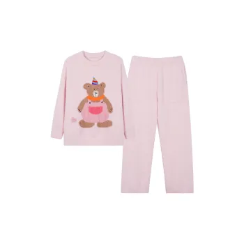 MIIOW Pajama Set Women's Light Pink