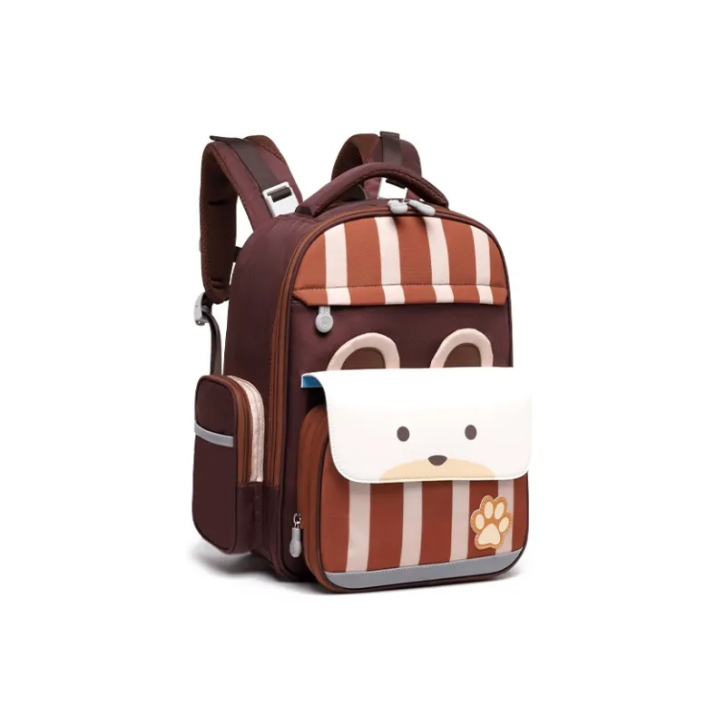 Almost Bear Artificial Leather With Polyester Elementary School Backpack Regular Kids' Multicolor-5
