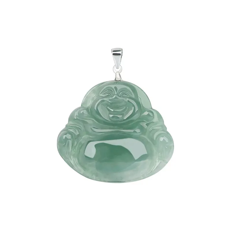 Zhen Yu Zhen Pin Ice Glutinous Jadeite Necklaces Unisex-0