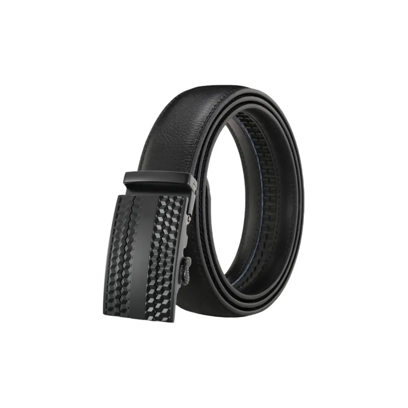YUZHAOLIN Cow Split Leather Leather Belts Unisex 3.5CM-0