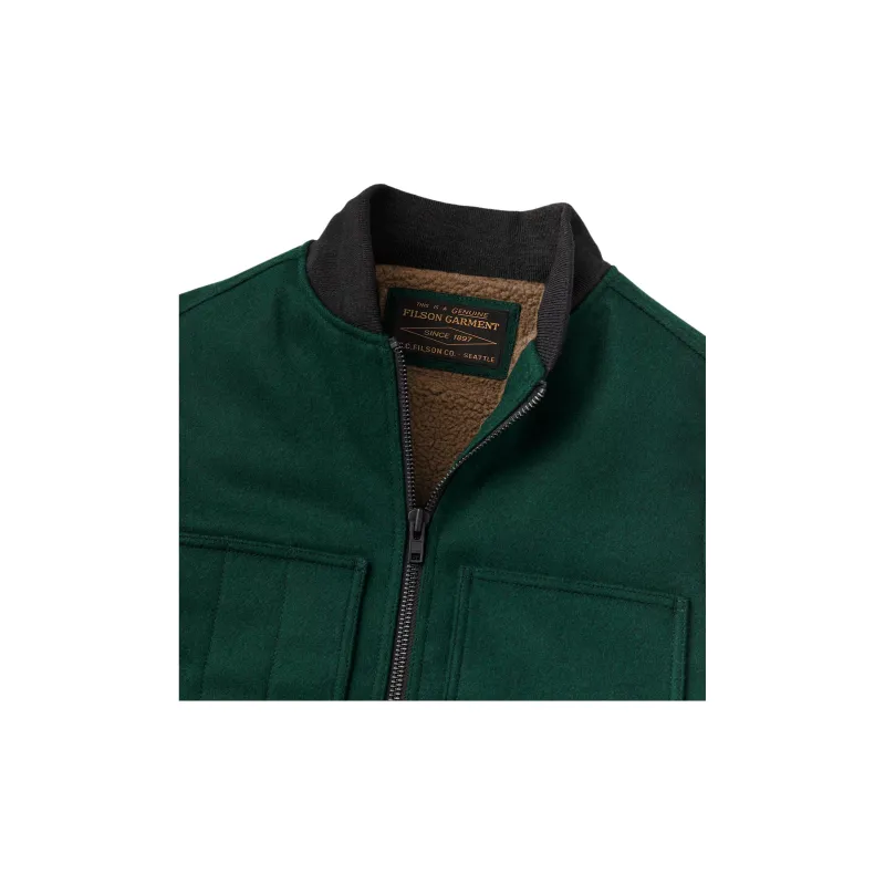 Filson Vest Men's Dark Color Spruce-3