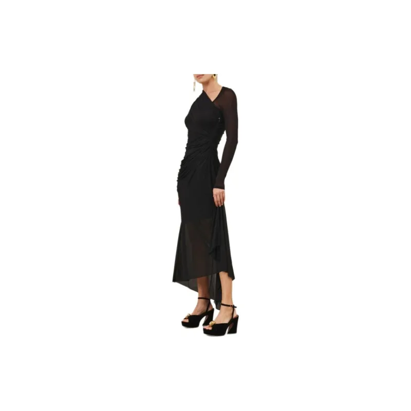 Zimmermann Illustration Gathered Midi Dress-5