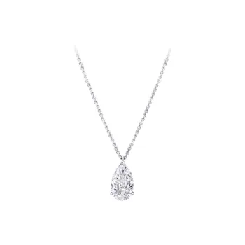 Graff Platinum Necklaces Women's White