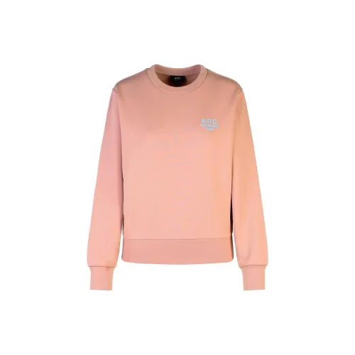 A.P.C Sweatshirts Women's Pink