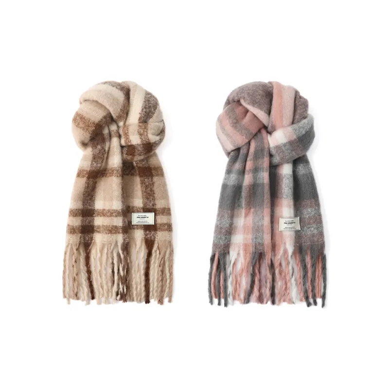 FREE RABBITⅡ Extra Long Thick Warm Scarf Shawl Unisex-18