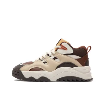 361° Earn Earn Anti Slip And Wear Resistant Warm Low Top Casual Shoes Men's Apricot Tea Brown