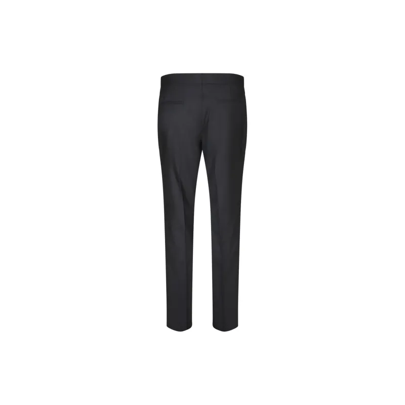 LARDINI Twill Tapered leg Tailored Trousers-1
