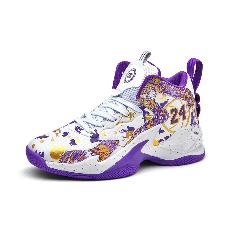 MUSHILANDI Cushioning Balance Height Increasing Mid Top Basketball Shoes Unisex-3