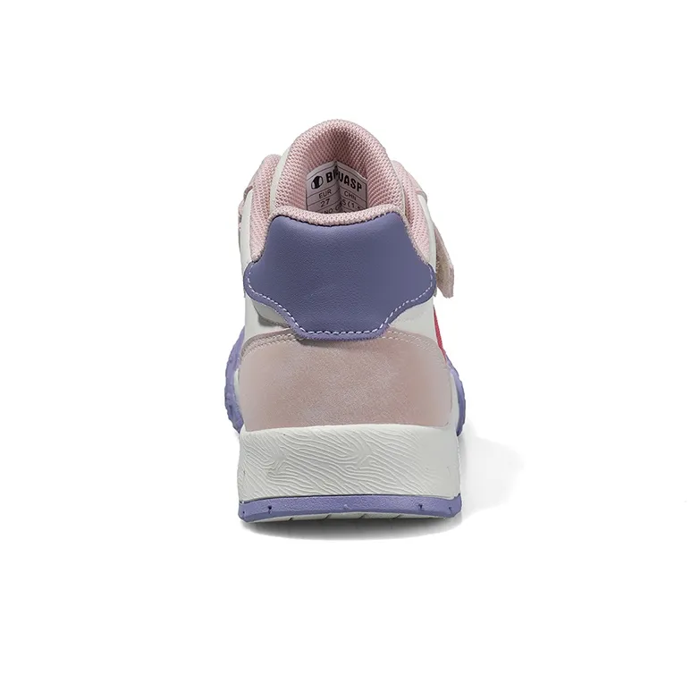 BIG WASP Slip Resistant Anti Kick Abrasion Resistant Mid Top Kids' Skateboarding Shoes Kids'-11