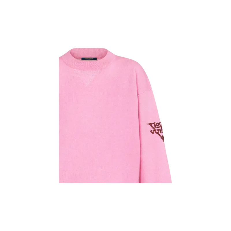 LOUIS VUITTON FW21 Sweatshirt Women's Pink-2