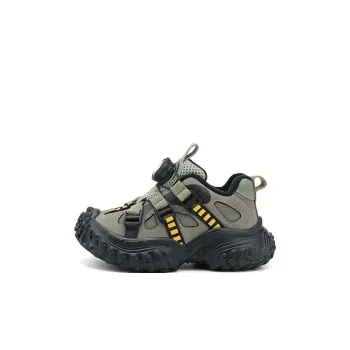 Jeep Abrasion Resistant Low Top Kids Lifestyle Shoes Army Green Kids'