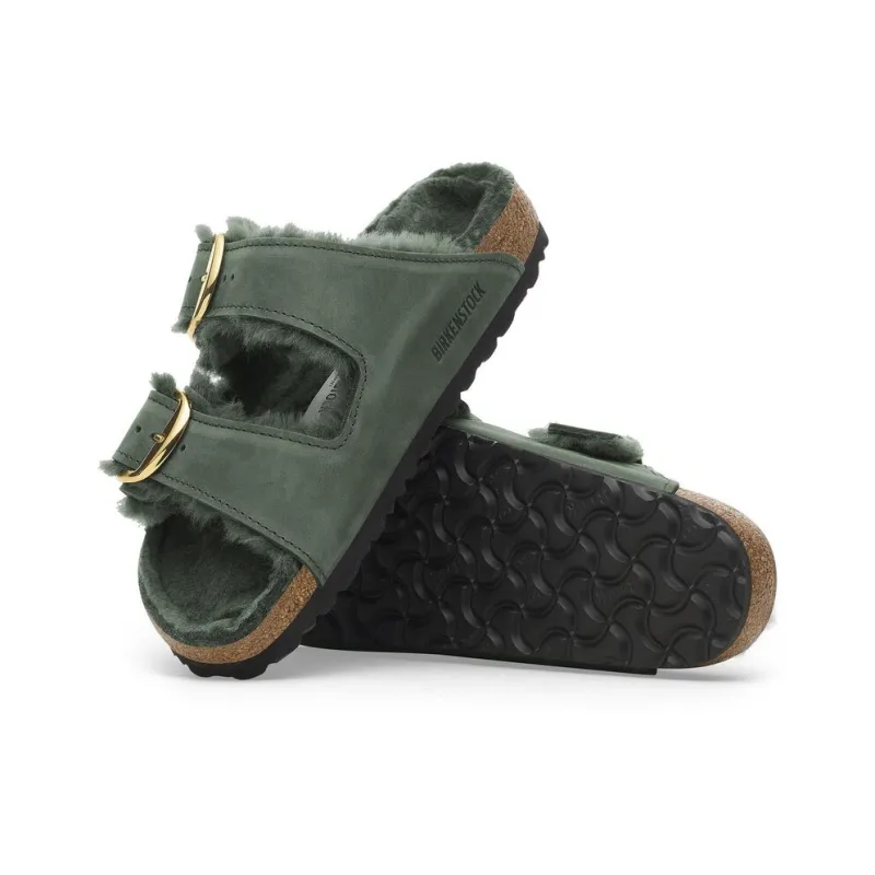 Birkenstock EVA Slip-Resistant Slide Slippers Women's Dark Green Regular-4